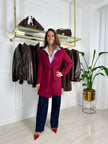 Cappotto scamosciato Eva