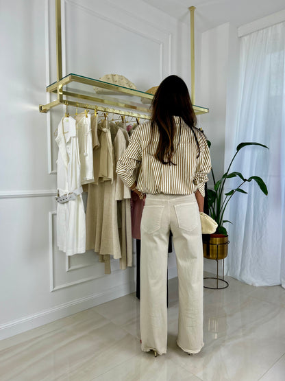 Camicia Dorotea - Beige / S/M-Rosa / S/M-Beige / M/L-Beige / L/XL-Rosa / M/L-Rosa / L/XL