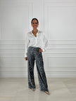 Pantalone con paillettes Sasha