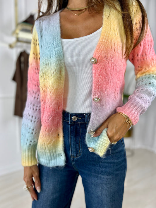 Cardigan Aurora - Taglia unica / Multicolore