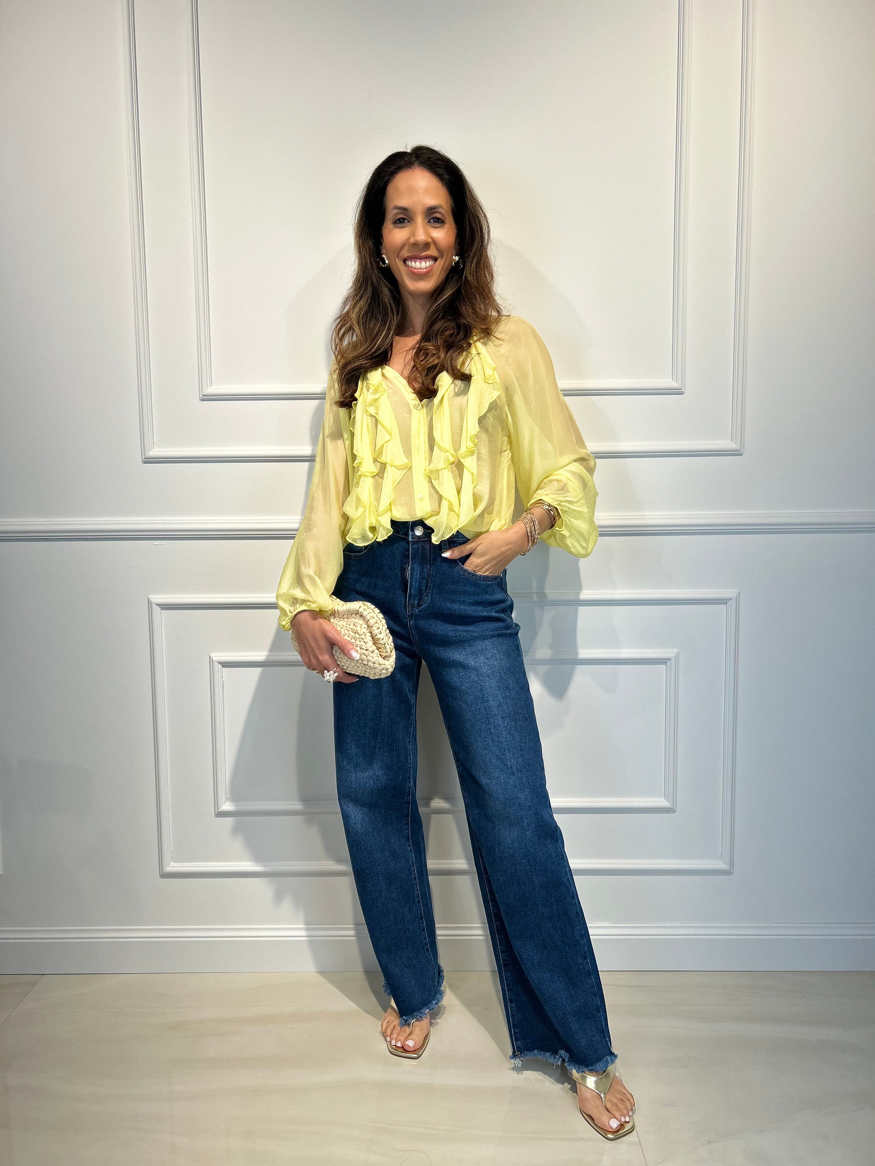 Camicia Ava - Marsala / Taglia unica-Cioccolato / Taglia unica-Giallo Burro / Taglia unica-Sabbia / Taglia unica