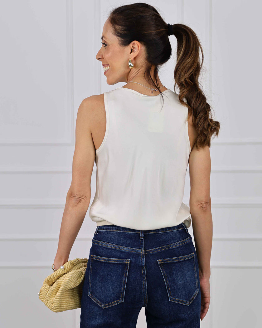 Top satin Alma