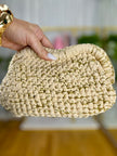 Borsa clutch Maica - Beige