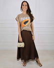 T-shirt papaya