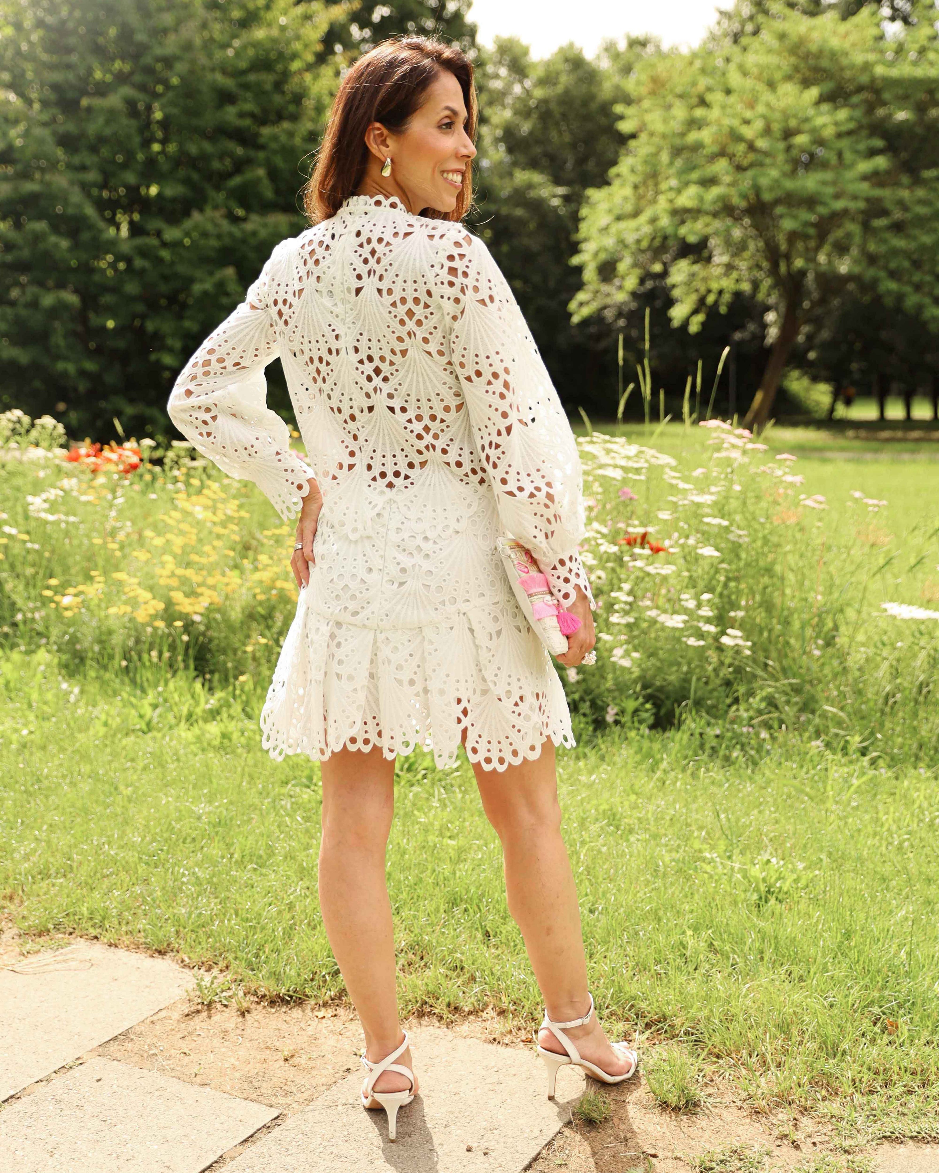 Coordinato in macramè Silvia
