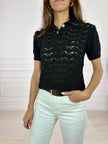 Polo traforata Bruna