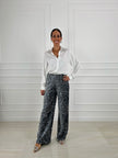 Pantalone con paillettes Sasha