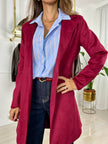 Cappotto scamosciato Eva