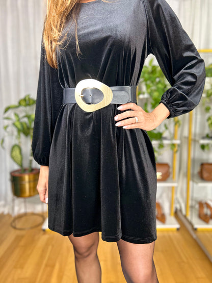 Vestito Emily - Bordeaux / Taglia unica-Nero / Taglia unica