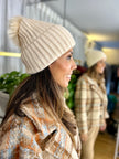 Berretto Anna - Beige-Nero