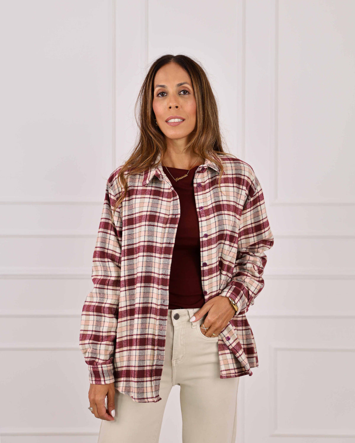 Camicia Check Lia