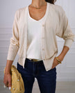 Cardigan in lurex Rita