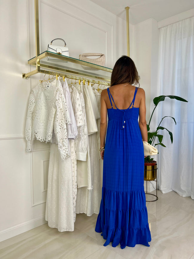 Vestito Bahia - S / Verde Pistacchio-M / Verde Pistacchio-L / Verde Pistacchio-S / Blu elettrico-M / Blu elettrico-L / Blu elettrico