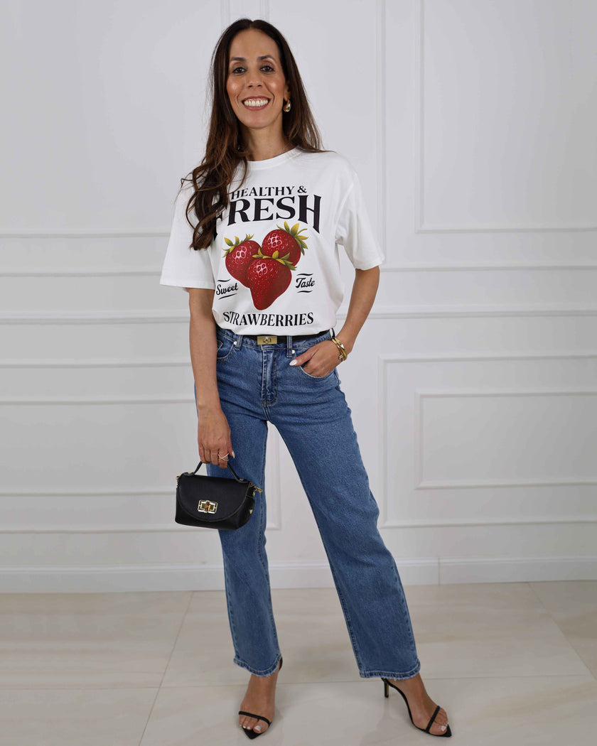 T-shirt strawberries