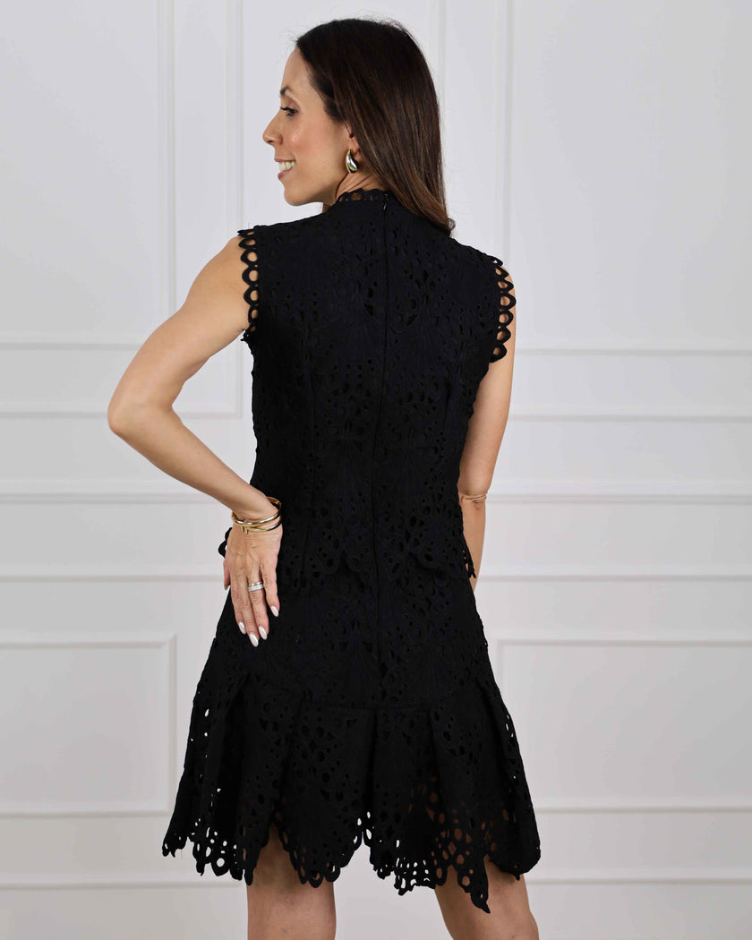 Vestito pizzo macramè Anna