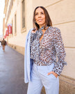 Camicia animalier Flora