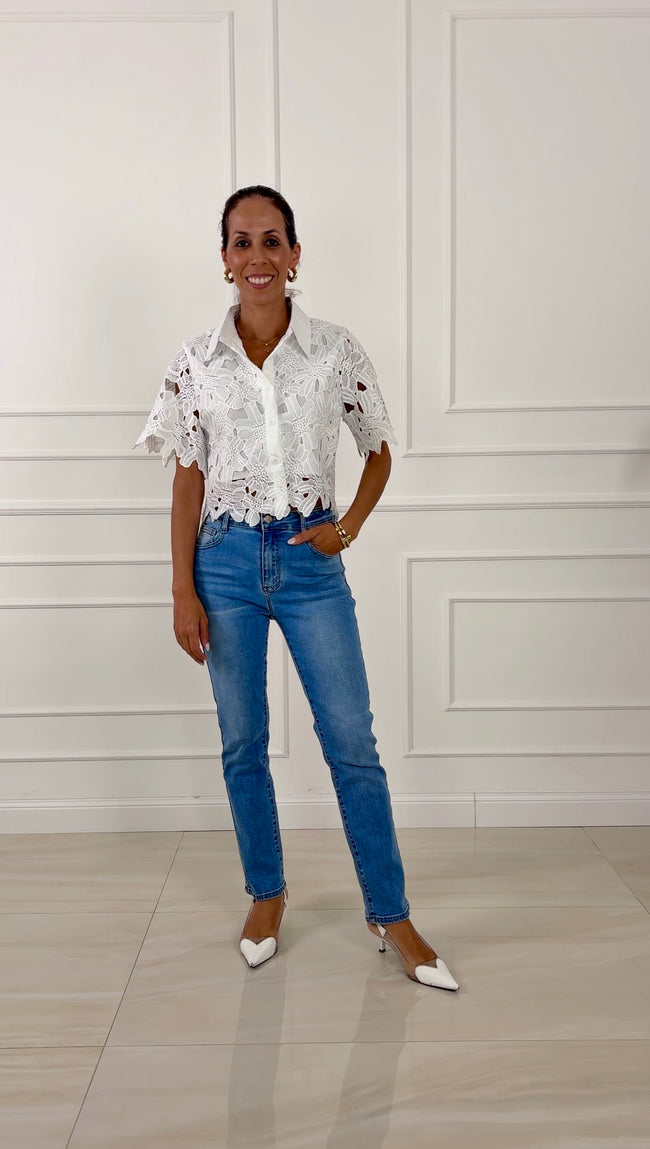 Jeans a sigaretta Bruna