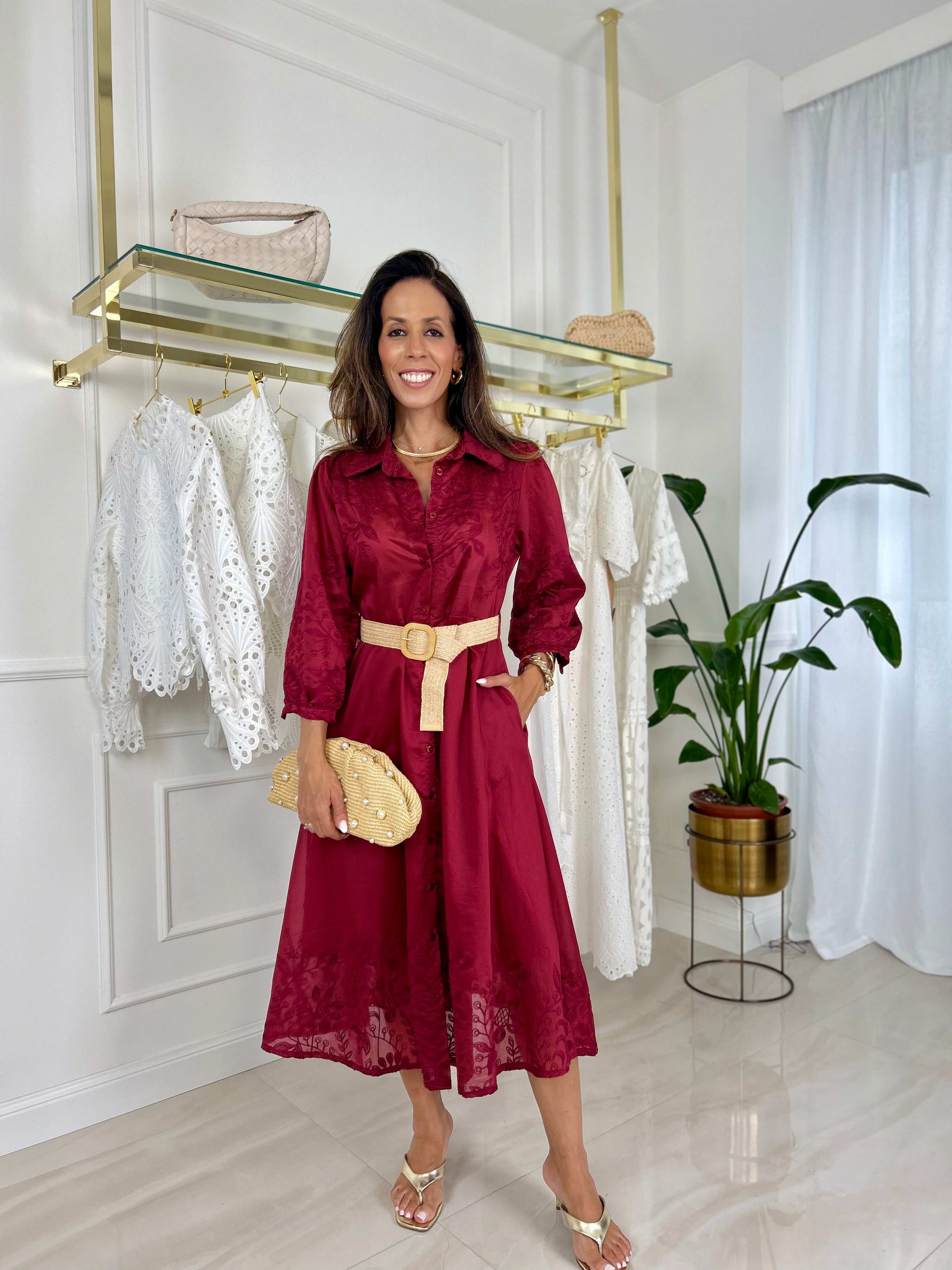 Abito Nadia - Marsala / Taglia unica