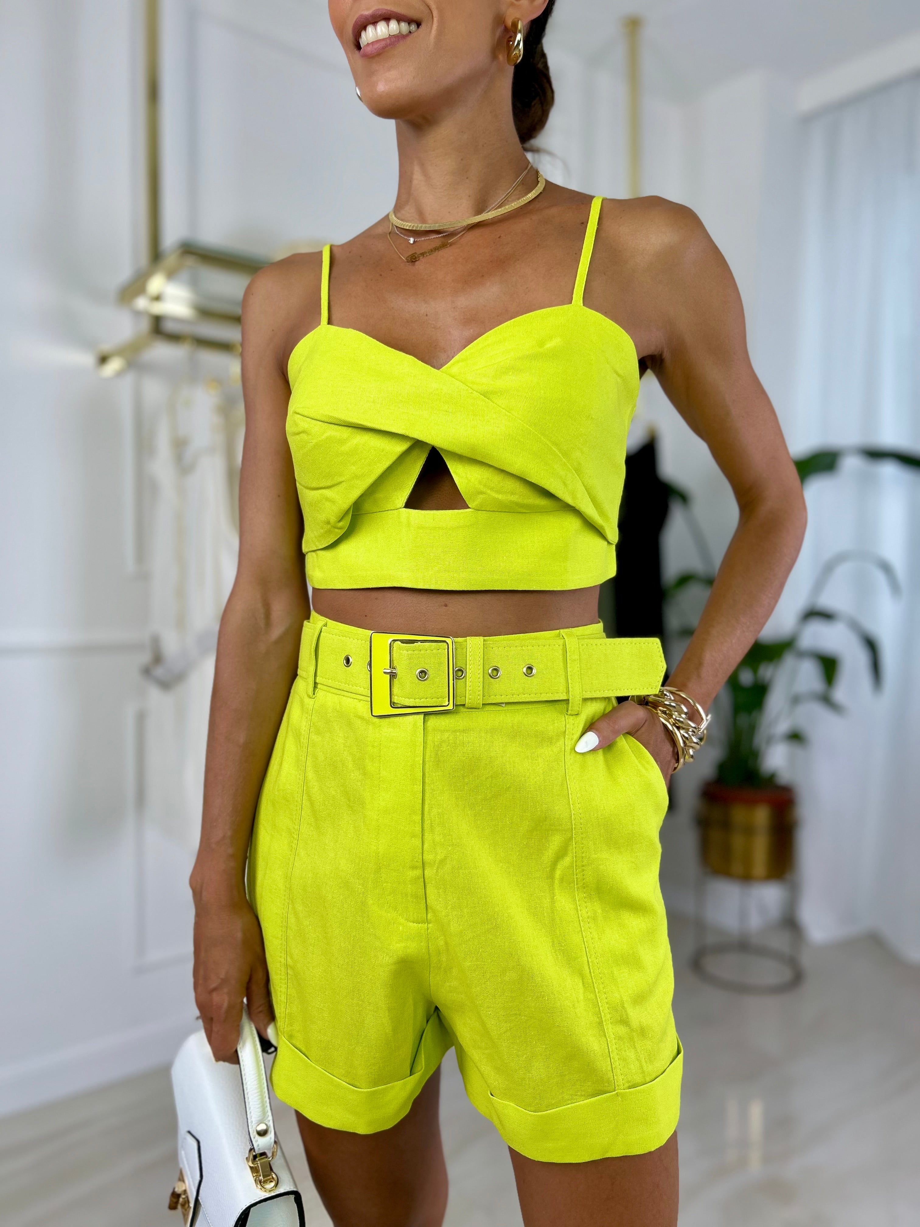 Bermuda Bossa Nova - S / Verde Lime-M / Verde Lime-L / Verde Lime