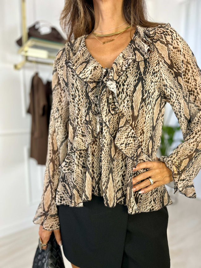 Blusa Alana - Beige