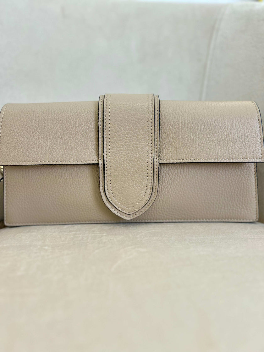 Borsa Stella - Tortora-Nero-Cuoio