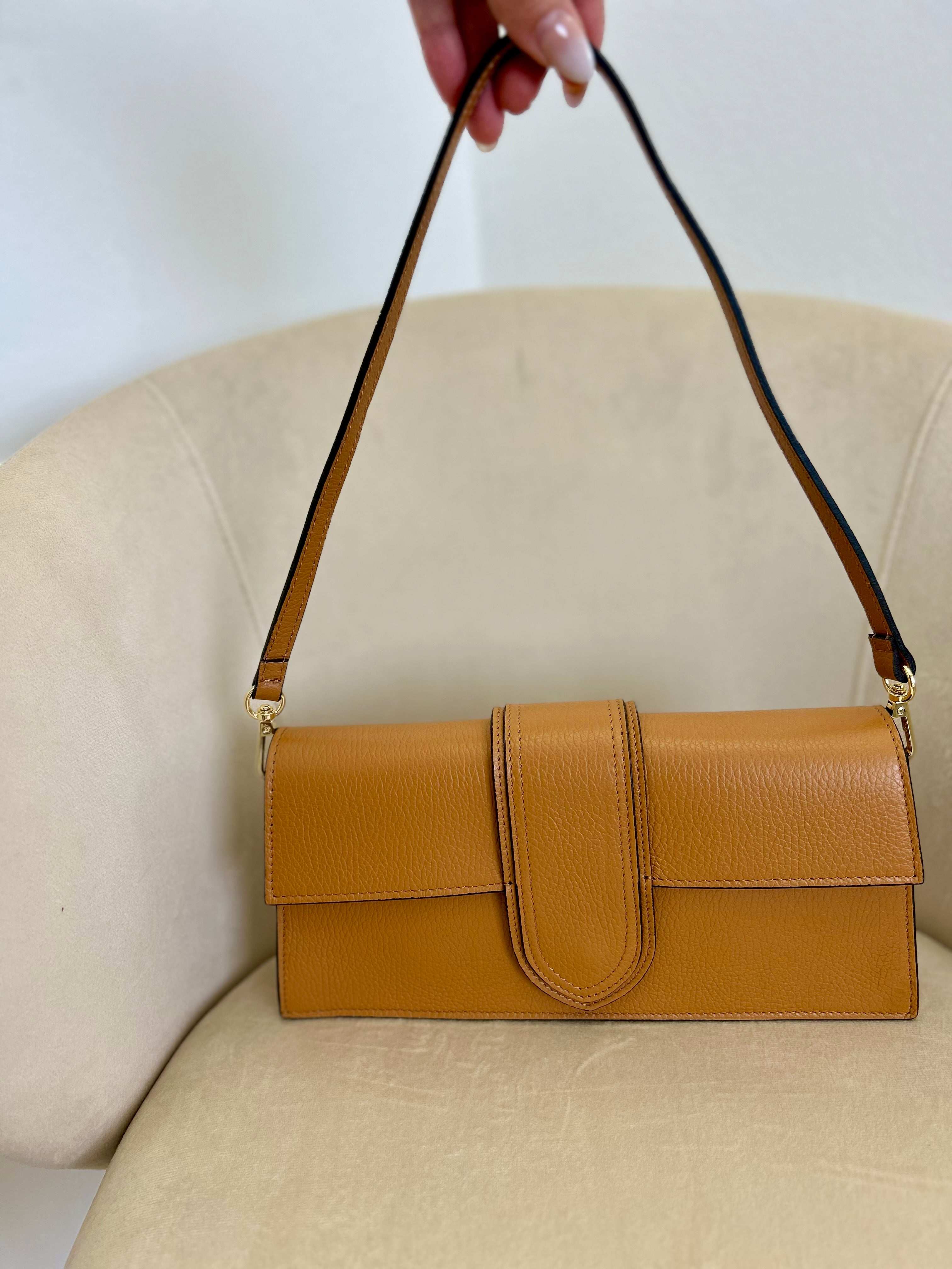 Borsa Stella - Tortora-Nero-Cuoio