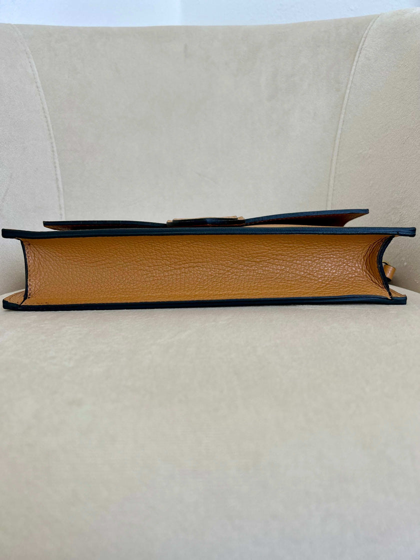 Borsa Stella - Tortora-Nero-Cuoio