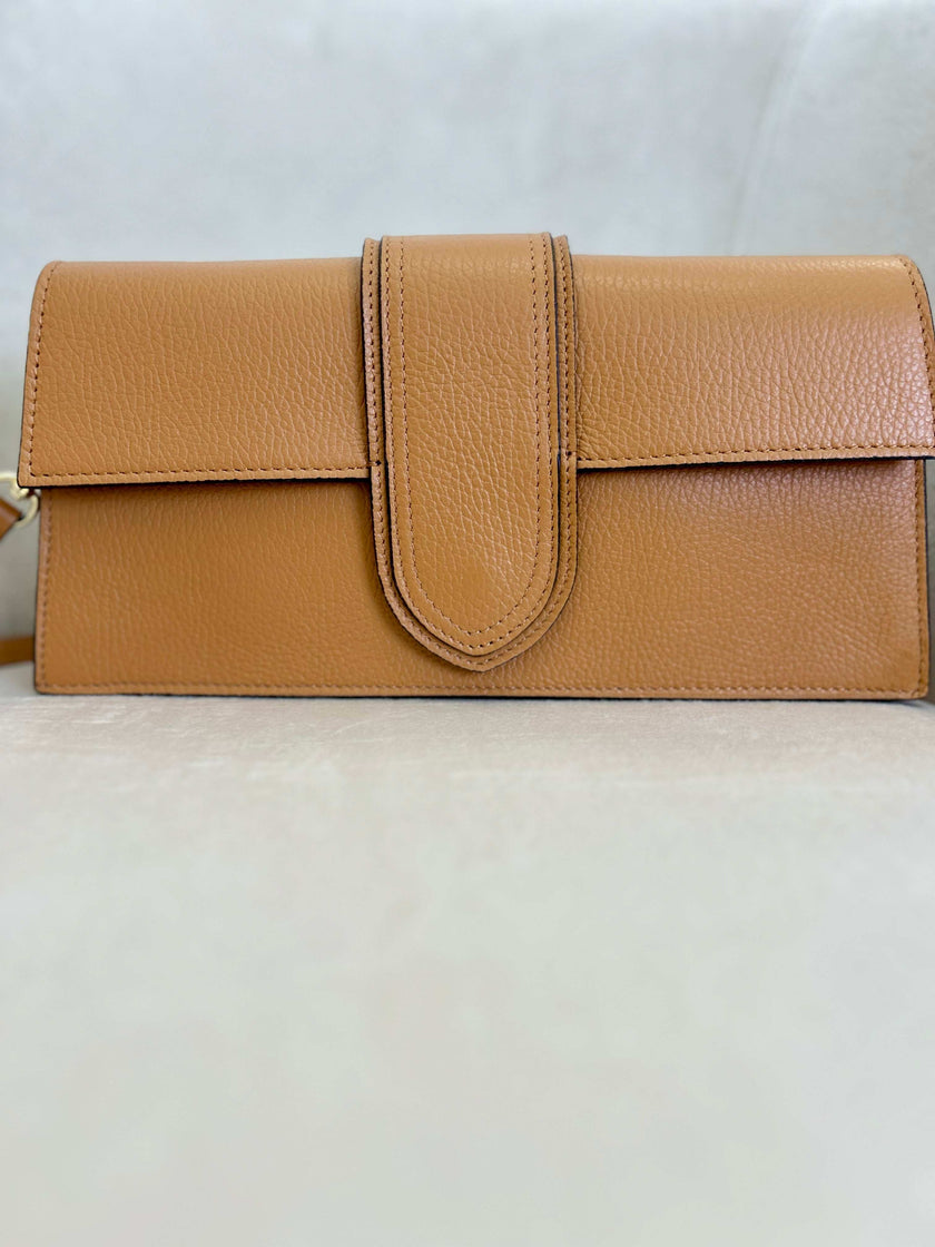 Borsa Stella - Tortora-Nero-Cuoio