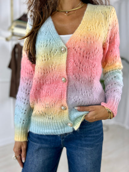 Cardigan Aurora - Taglia unica / Multicolore