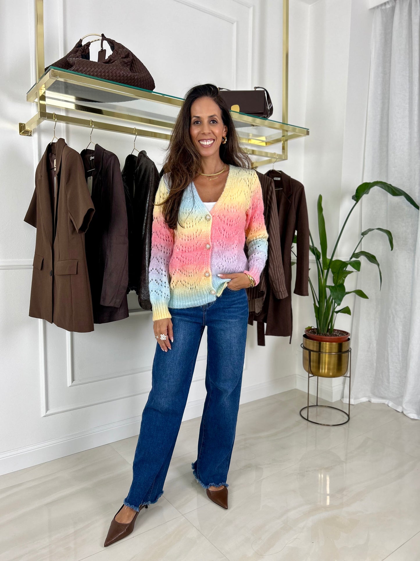 Cardigan Aurora - Taglia unica / Multicolore