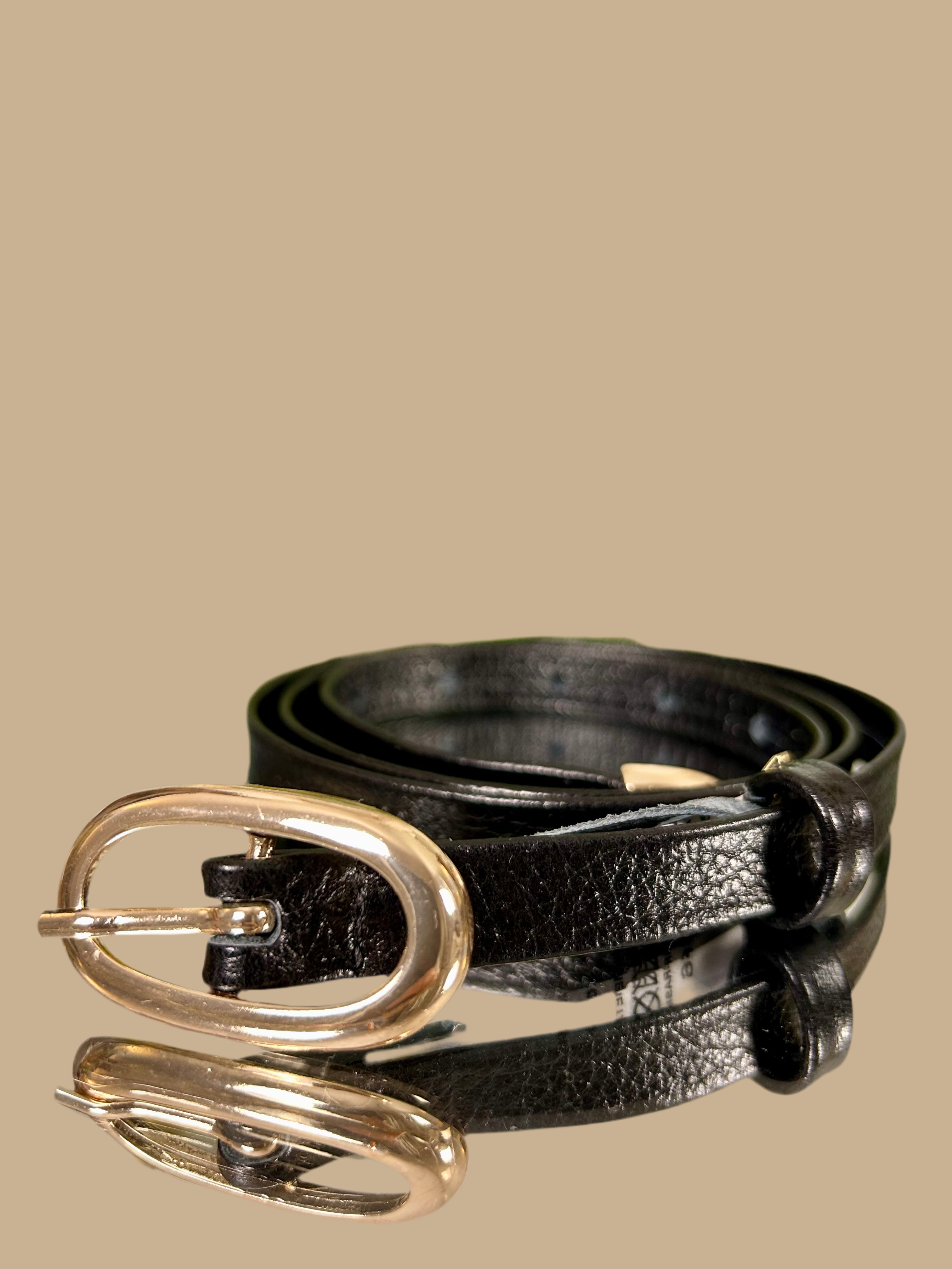 Cintura Alberta - Nero / Taglia 95cm-Cammello / Taglia 95cm