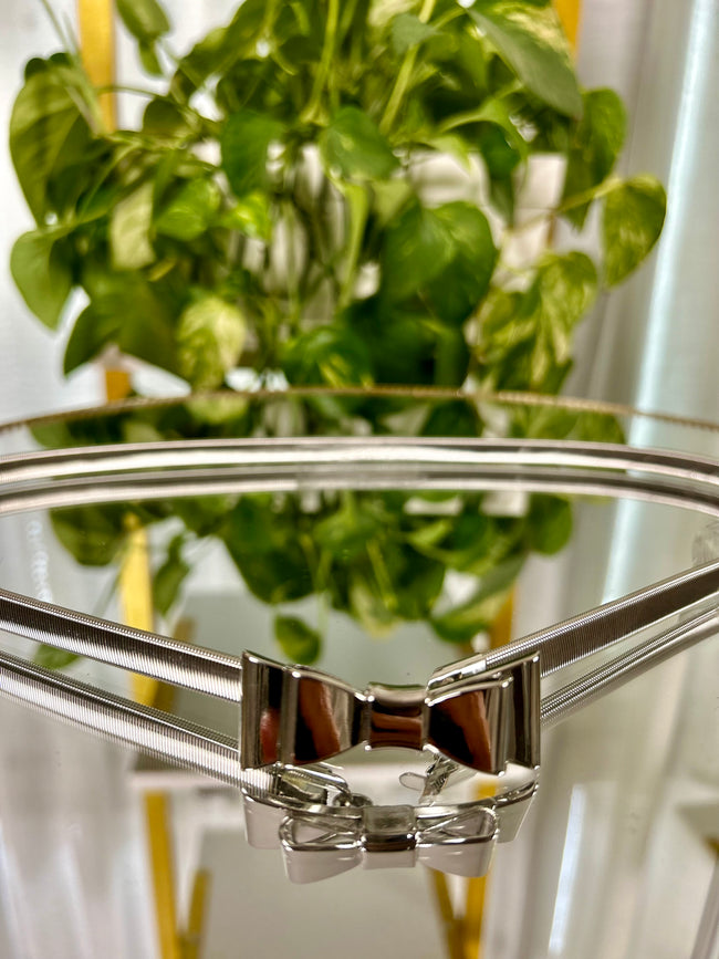 Cintura fiocco - Oro / Taglia unica-Argento / Taglia unica