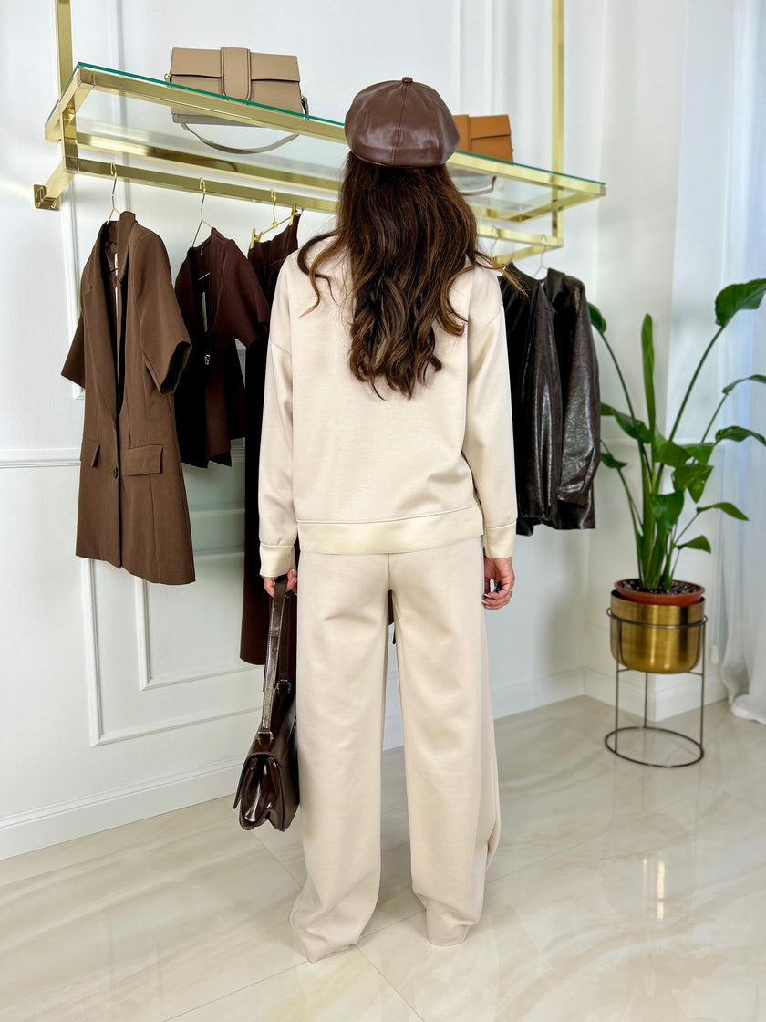 Coordinato Camilla - Azzurro / Taglia unica-Beige / Taglia unica-Panna / Taglia unica