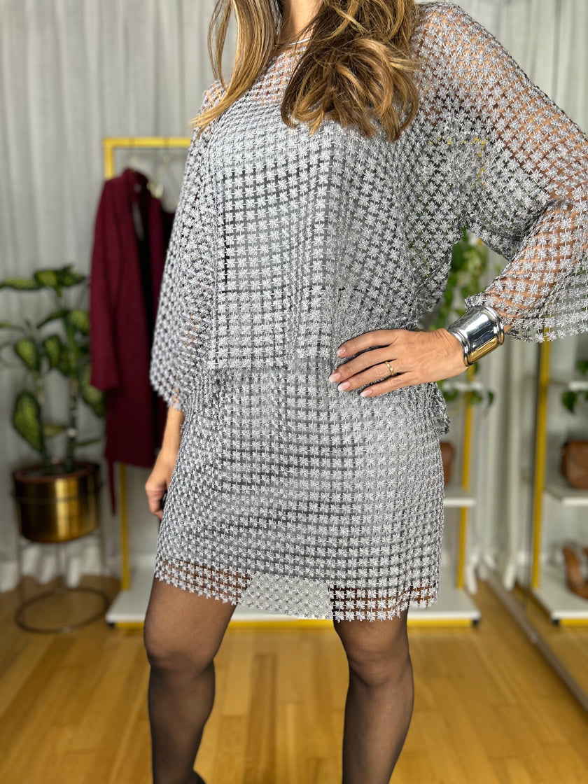 Coordinato Pamela - Grigio / Taglia unica