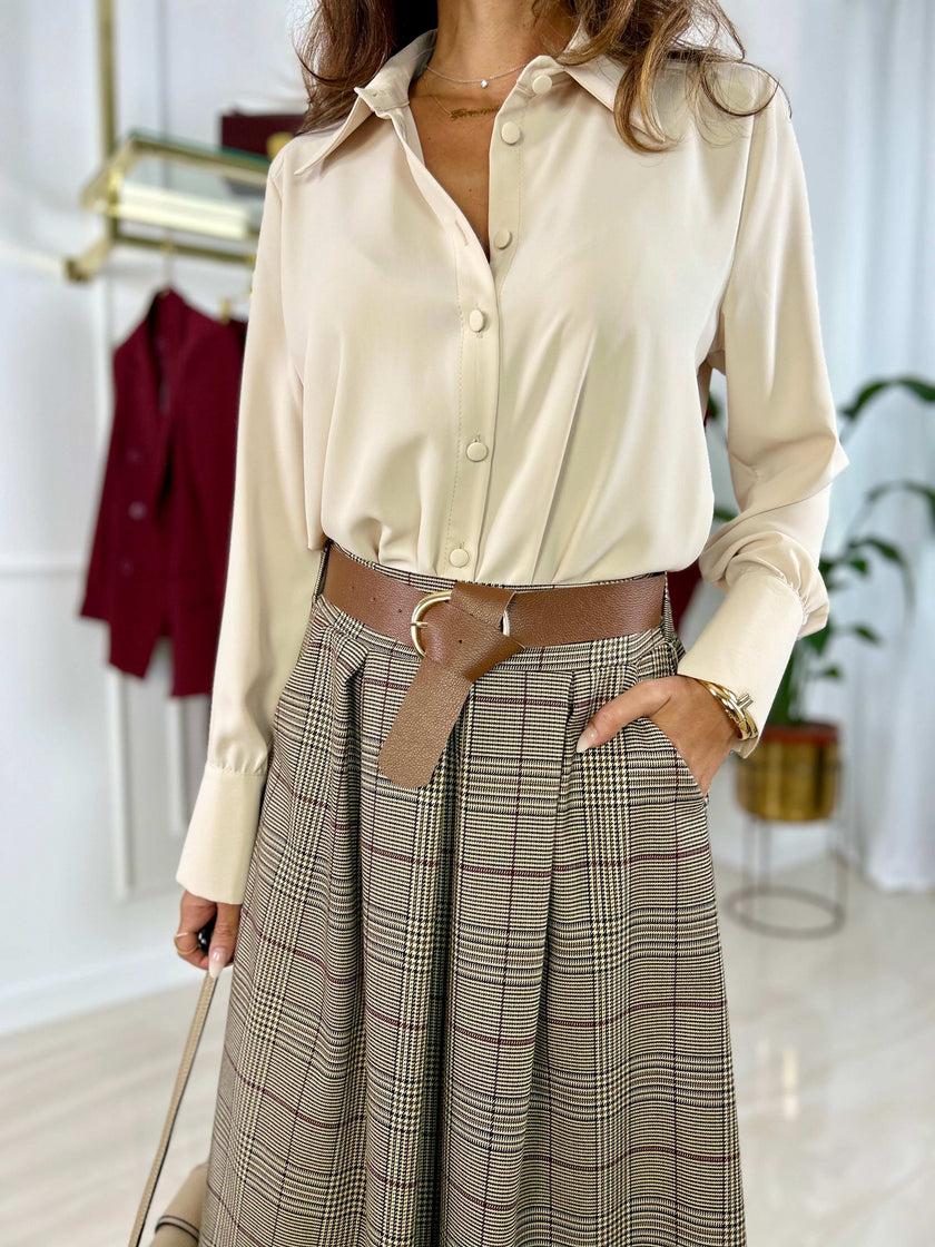 Gonna Isis - Beige / Taglia unica