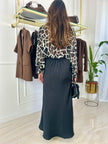 Gonna lunga Liz - Nero / S/M-Champagne / S/M-Nero / M/L-Champagne / M/L
