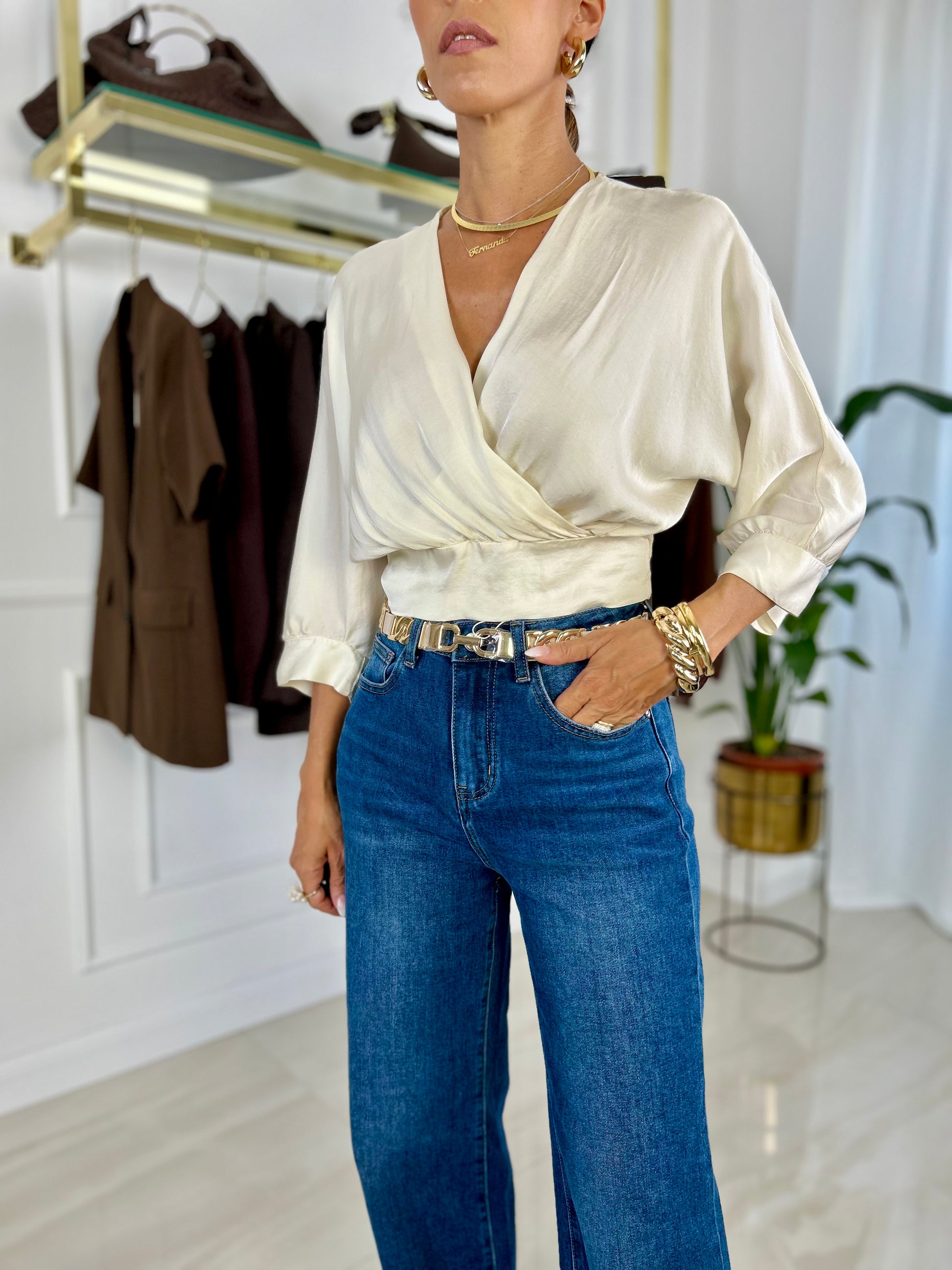 Jeans Carla - Blu / XS-Blu / S-Blu / M-Blu / L