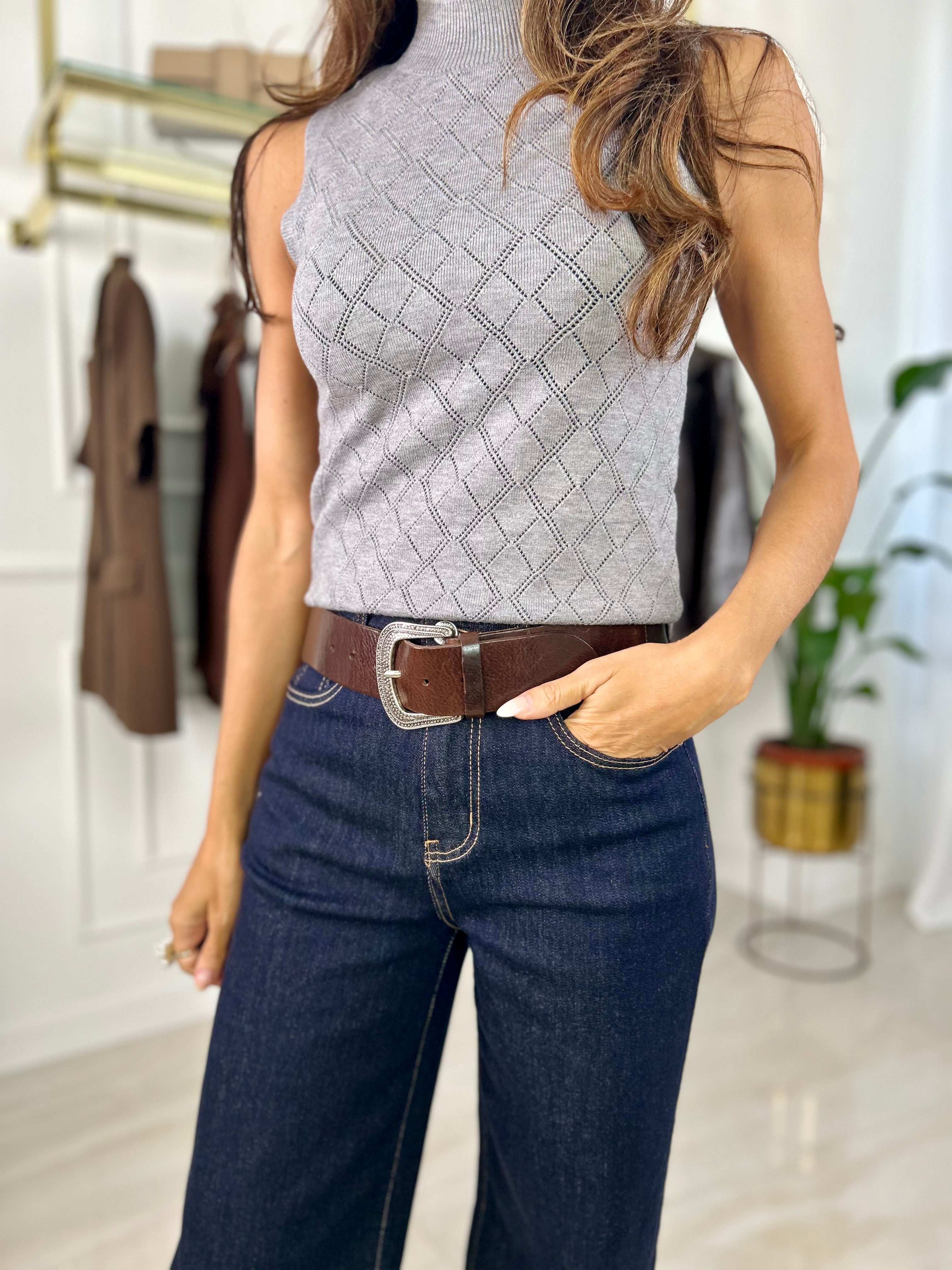 Lupetto Sara - Bordeaux / Taglia unica-Beige / Taglia unica-Grigio Chiaro / Taglia unica-Nero / Taglia unica