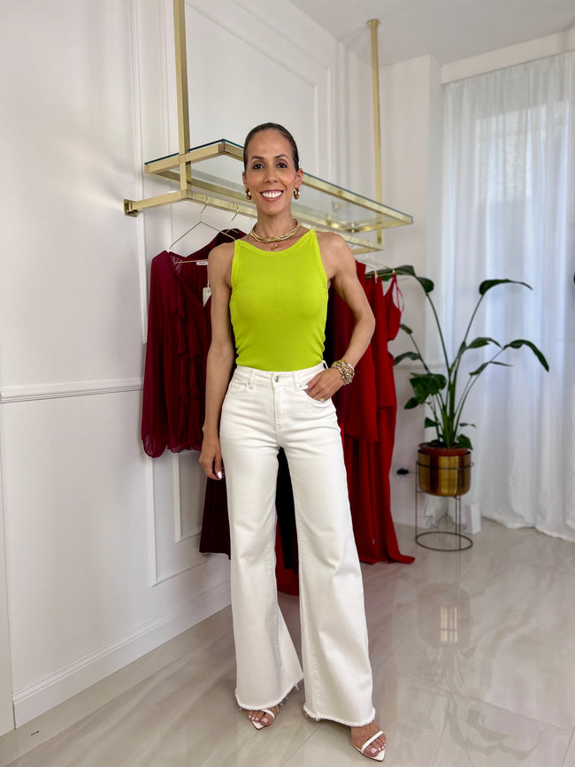 Maglietta Bea - Giallo / Taglia unica-Blu notte / Taglia unica-Nero / Taglia unica-Verde Lime / Taglia unica