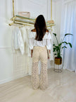 Pantalone Jessica - Beige / Taglia unica-Bianco / Taglia unica