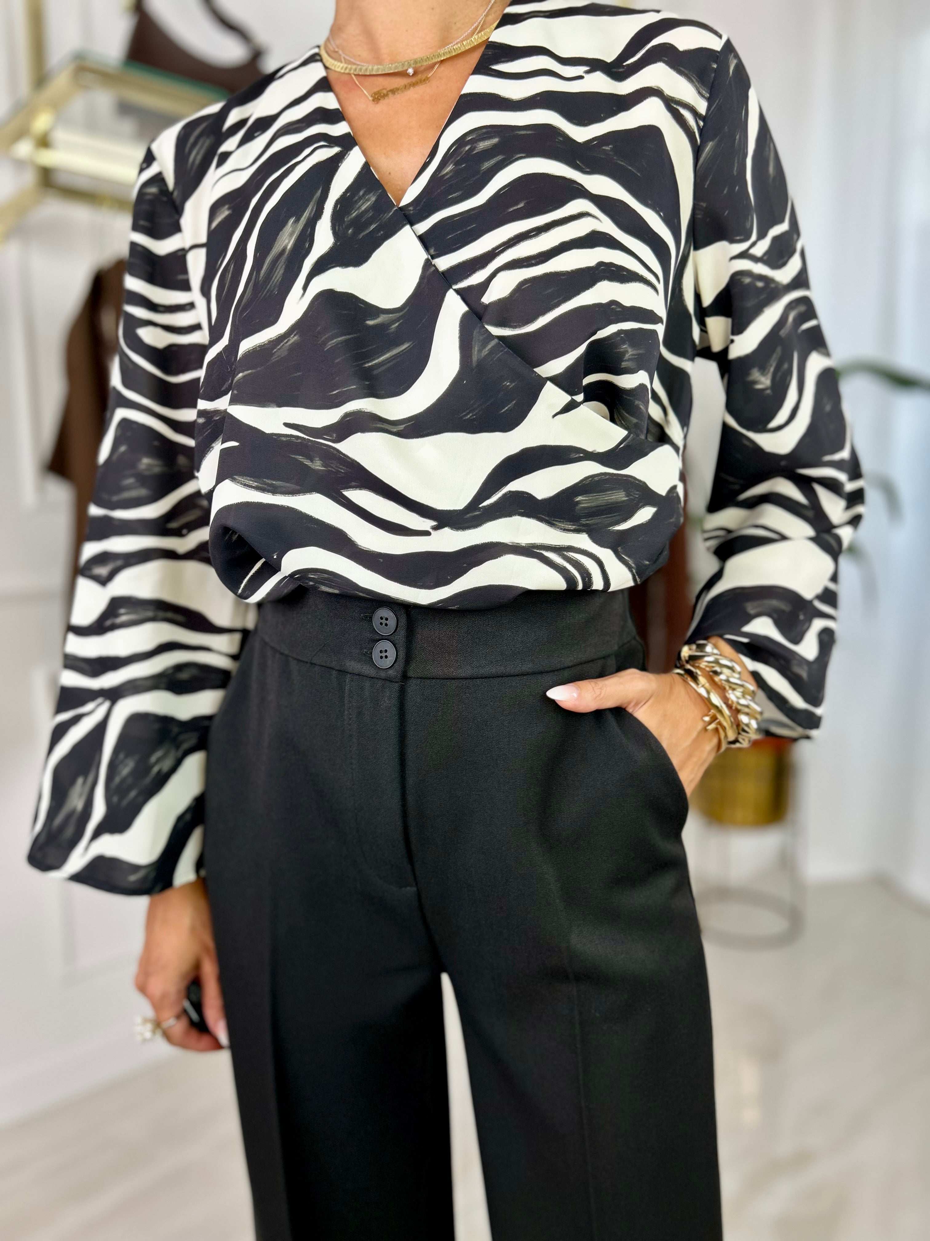 Pantalone Lorena - Cioccolato / S-Grigio / S-Nero / S-Cioccolato / M-Grigio / M-Nero / M