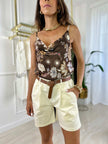 Shorts Silvana - Beige / S-Cioccolato / S-Beige / M-Cioccolato / M-Beige / L-Cioccolato / L