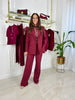 Tailleur Astrid - Bordeaux / S-Bordeaux / M-Bordeaux / L-Bordeaux / XL