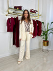 Tailleur Marisa - Rosa Antico / XS-Panna / XS-Rosa Antico / S-Rosa Antico / M-Rosa Antico / L-Panna / S-Panna / M-Panna / L