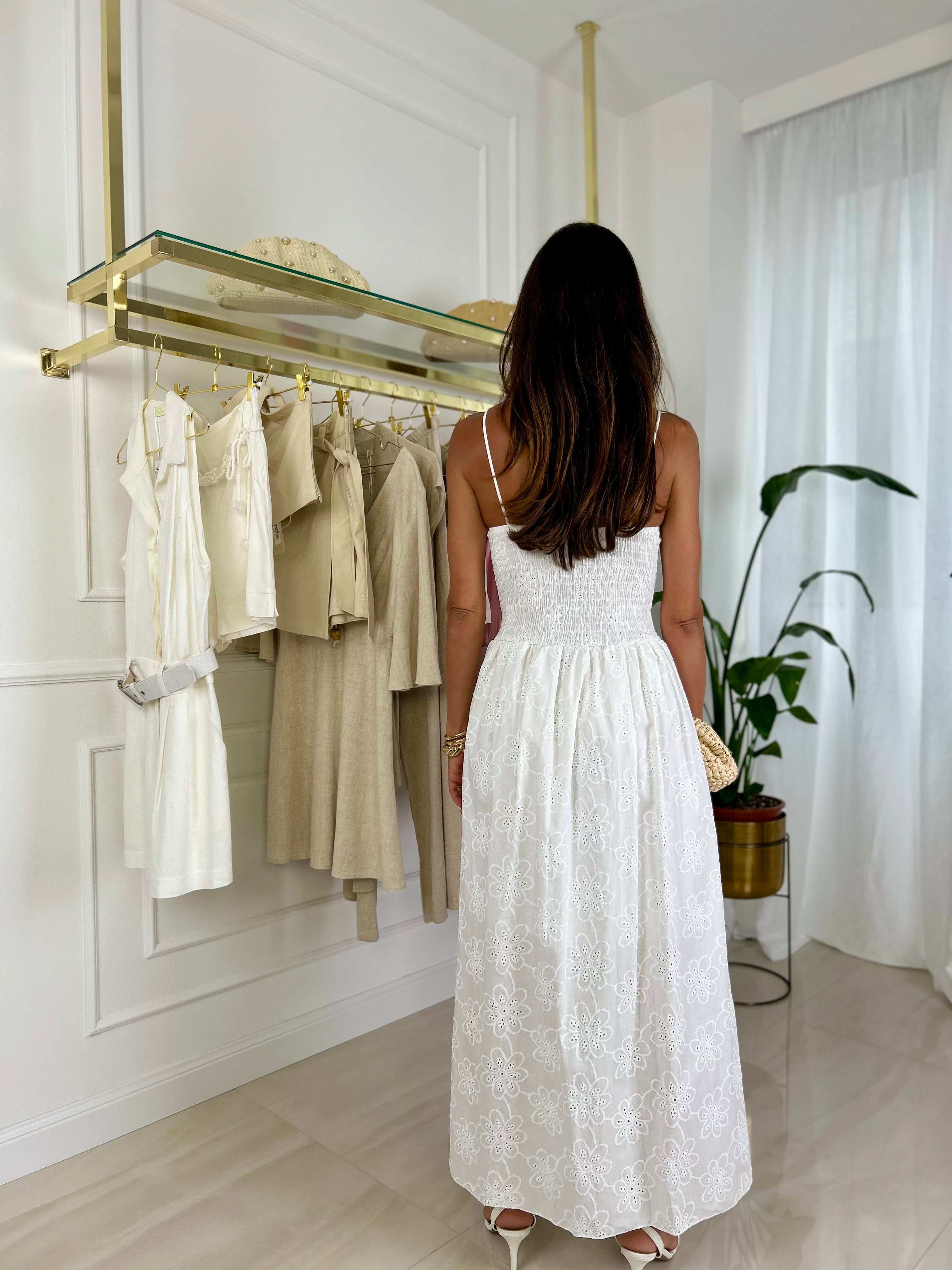 Vestito Giulietta - Nero / Taglia unica-Bianco / Taglia unica-Rosa Antico / Taglia unica